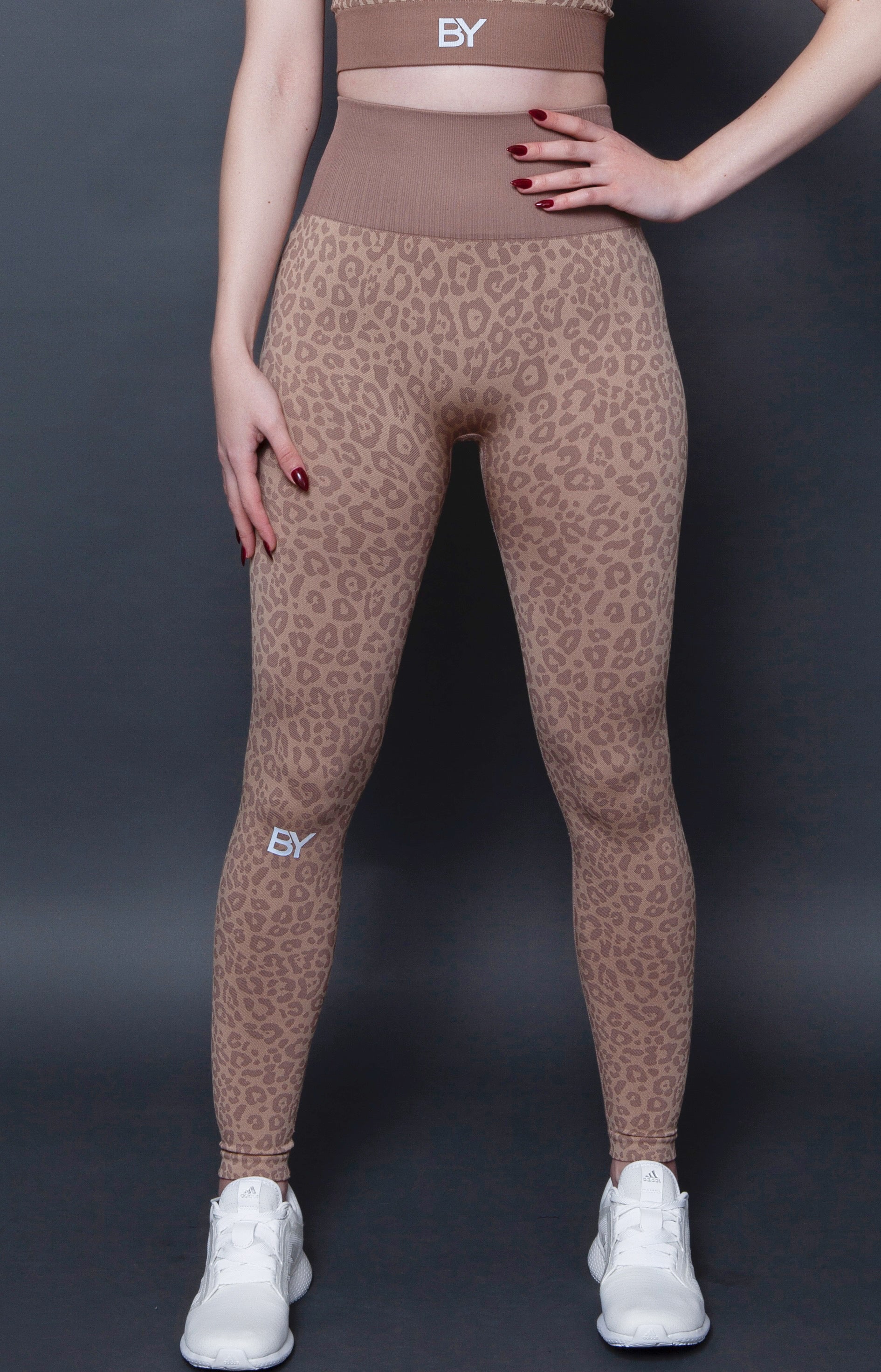 SEAMLESS FULL LENGTH LEGGINGS                        IN CARAMEL